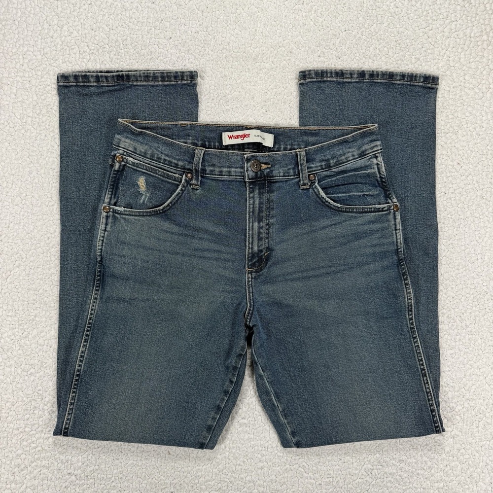 Wrangler 777 Slim Boot Jeans Men's 32x34 (Actual 32x32.5) Western Cowboy Ranch